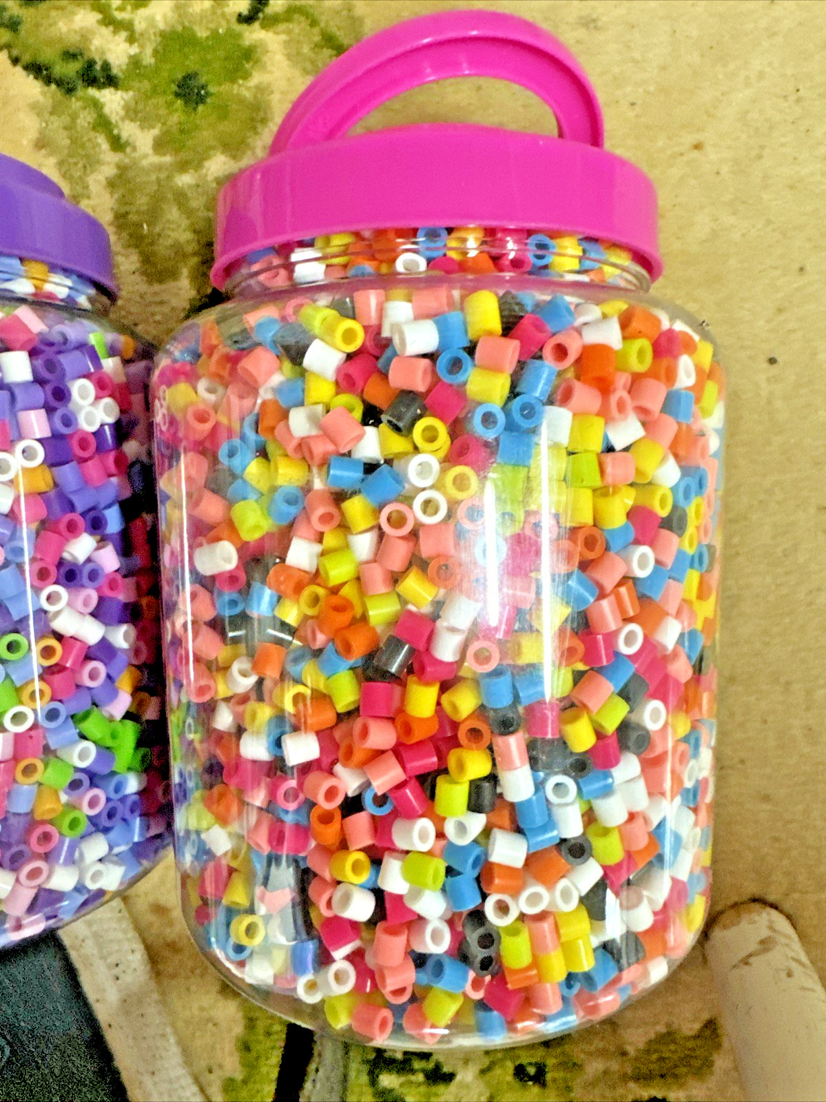 2 Jars 7500 Each Toy R Us Perler Fusion Beads