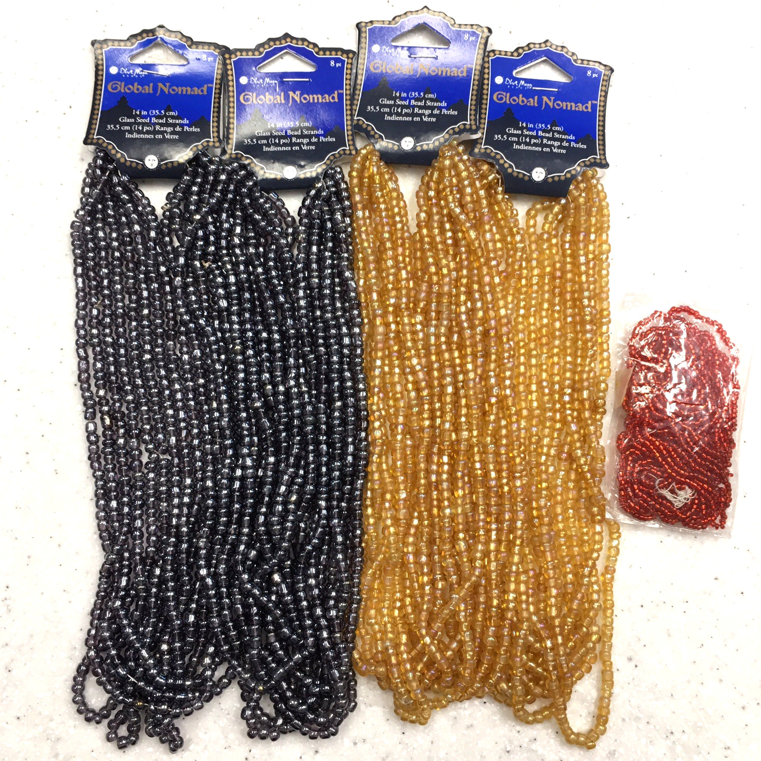 Bead Buddy Perfect Mat Global Nomad Glass Seed Lot Jewelry Making Mix Supplies