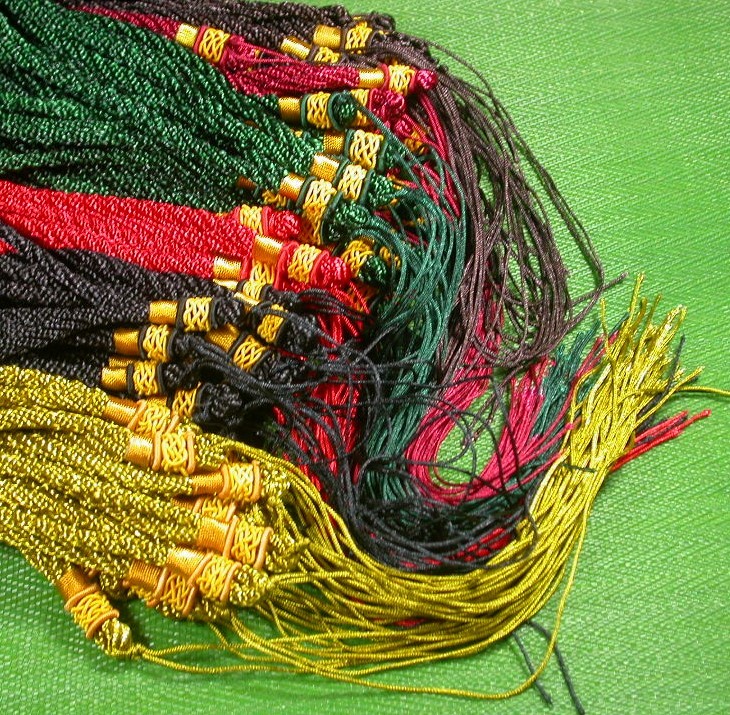 Black Brown RED Green For jade Hand Player string rope cord Thread Wire 10 pcs