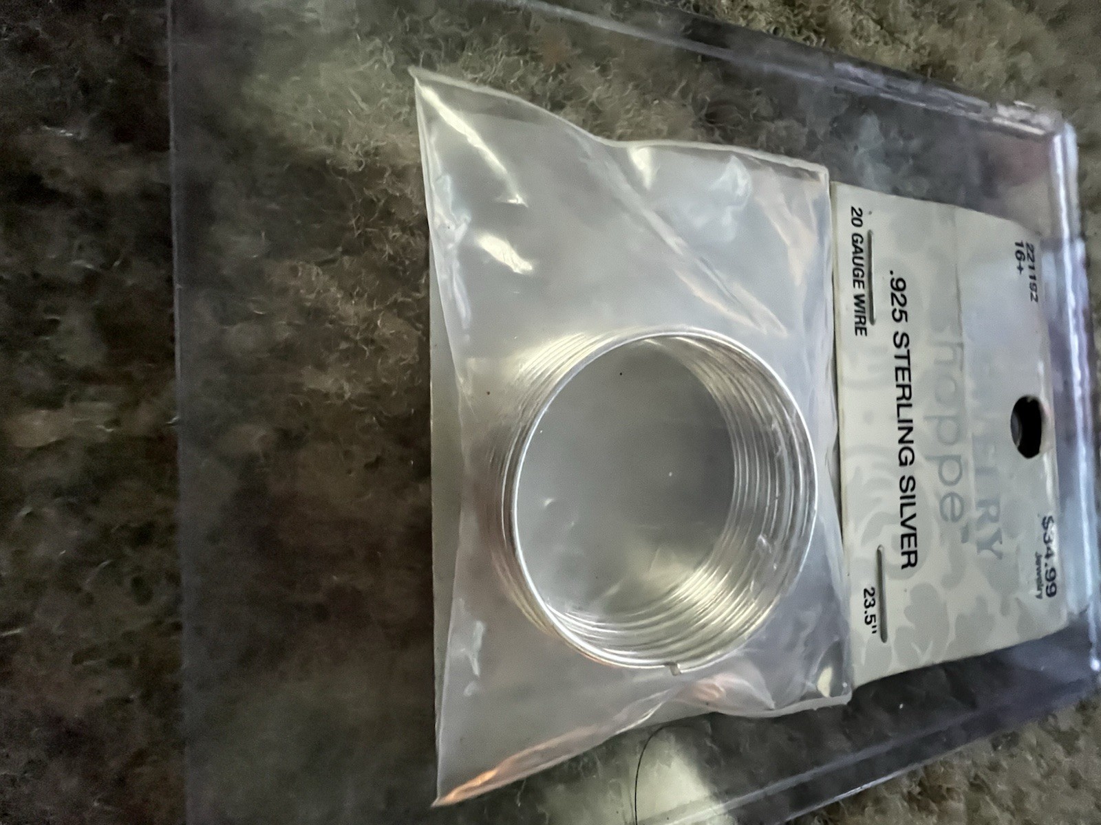 .925 Sterling Silver 20 Gauge Wire