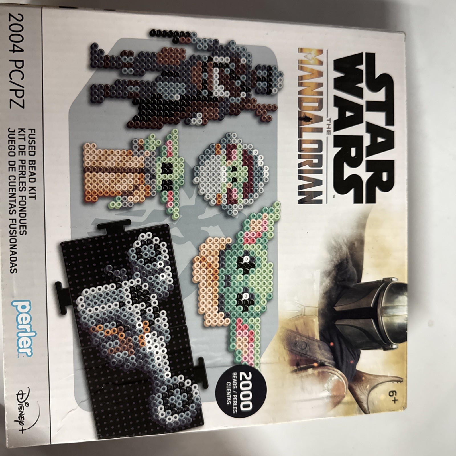 Perler 2004pc Star Wars: THE MANDALORIAN Fused Bead Kit! New