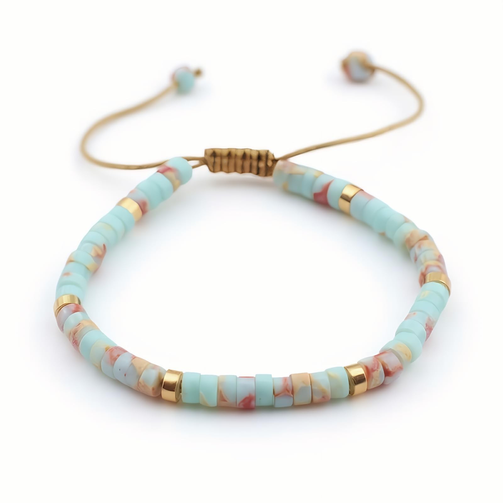 Handcrafted Beaded Bracelet for Women and Men, Bohemian Style Matching Frie – 03