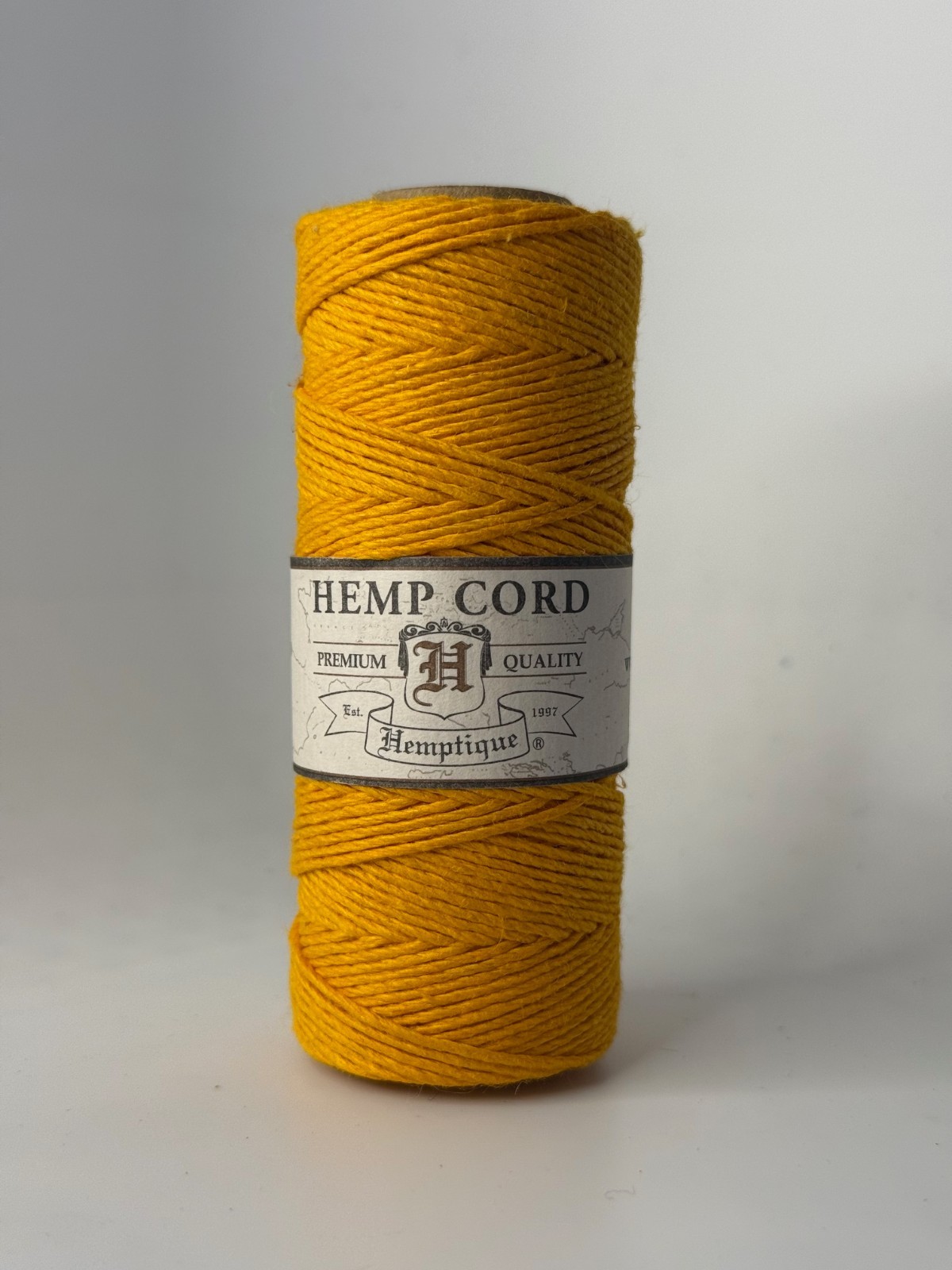 100% Hemp Cord Twine 205ft 62.5m Spool 20lb Strength Craft Jewelry