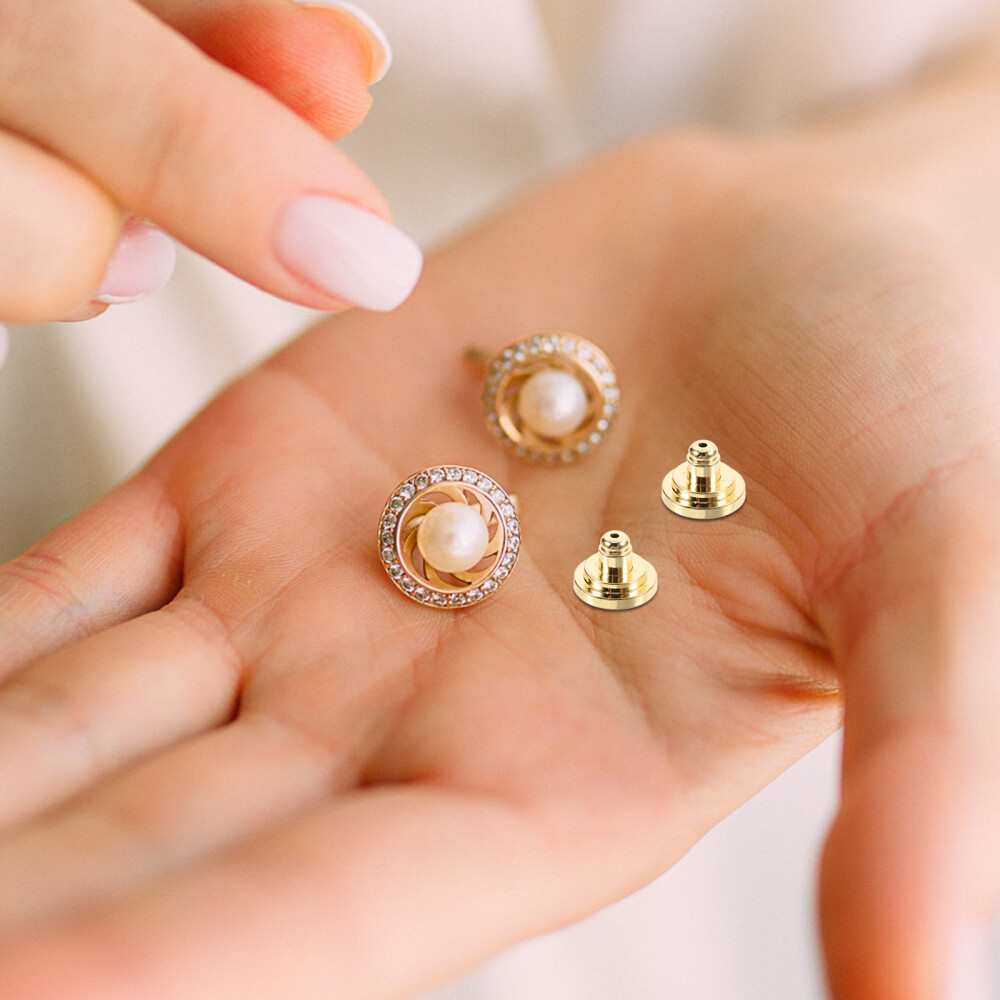4pcs Earring Backs For Heavy Earrings Heavy Earring Support Back Large Earring