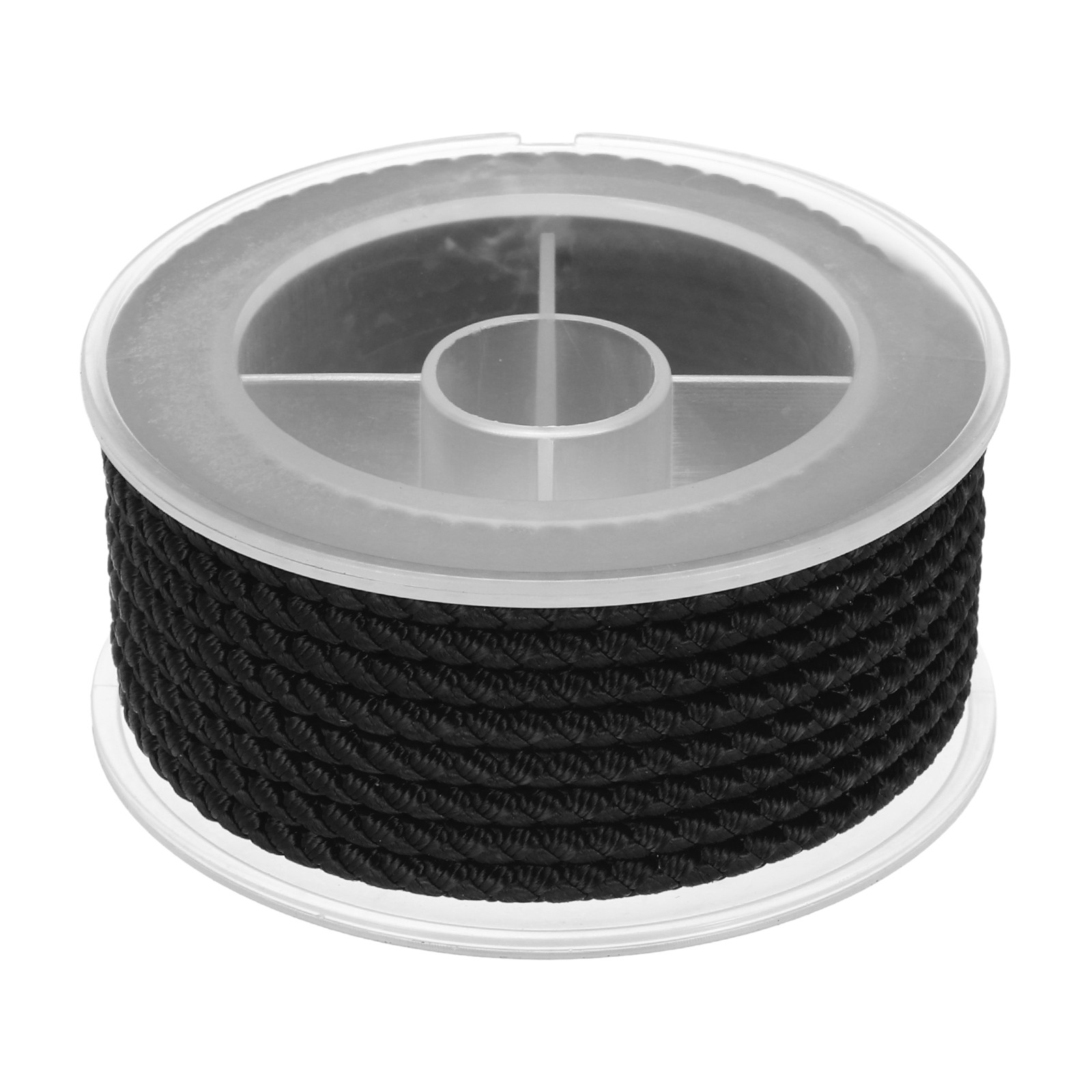 Nylon Thread Twine Beading Cord, 13ft Bracelets String Cord Rope, Black