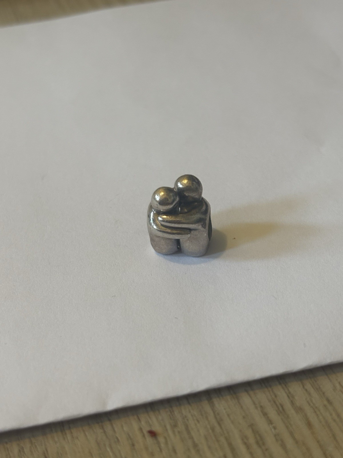 Trollbeads Sterling Silver Hugging People Two Piece Charm