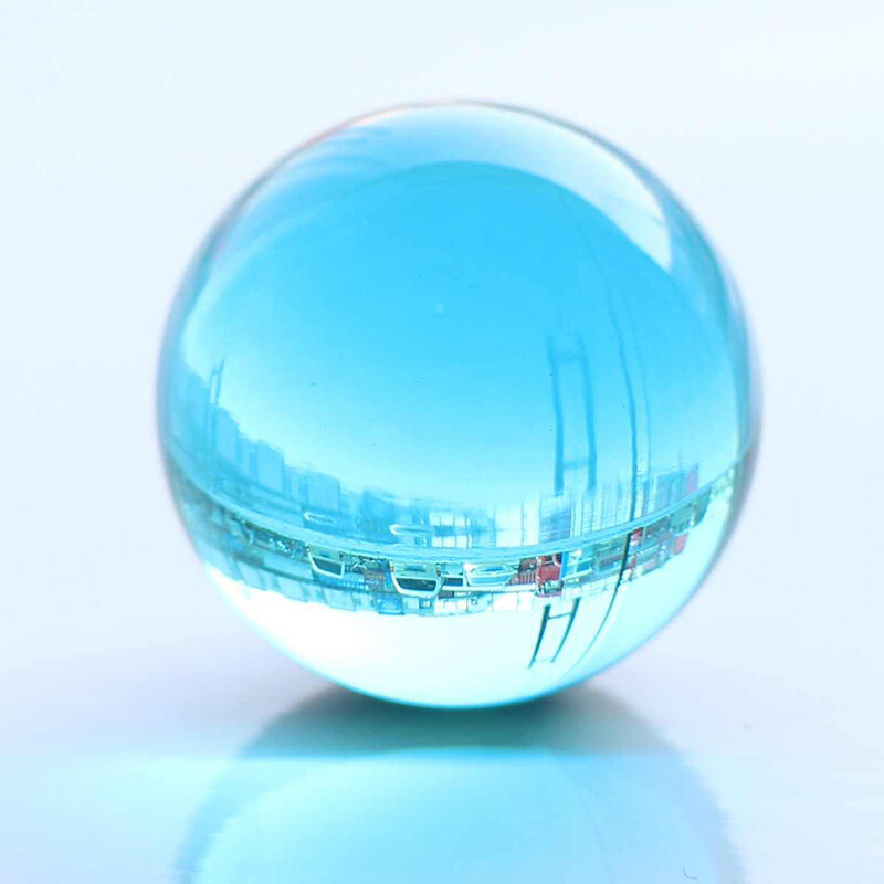 Glass Bead Round Combined Glass Beads Multicolor Transparent DIY Toys Decor 30mm