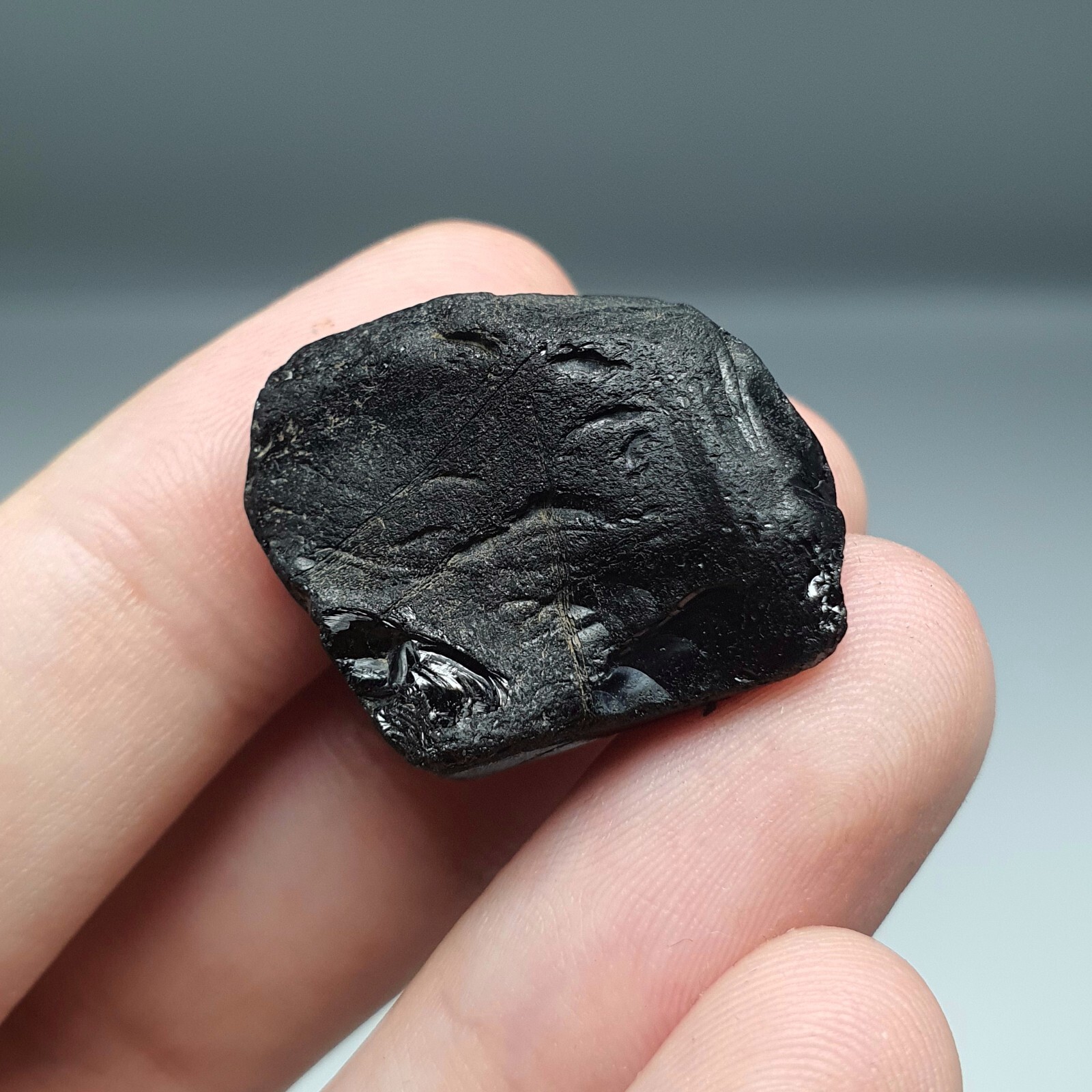 Black Spinel Natural Pleonaste Rare Thailand Kanchanaburi collectible sample