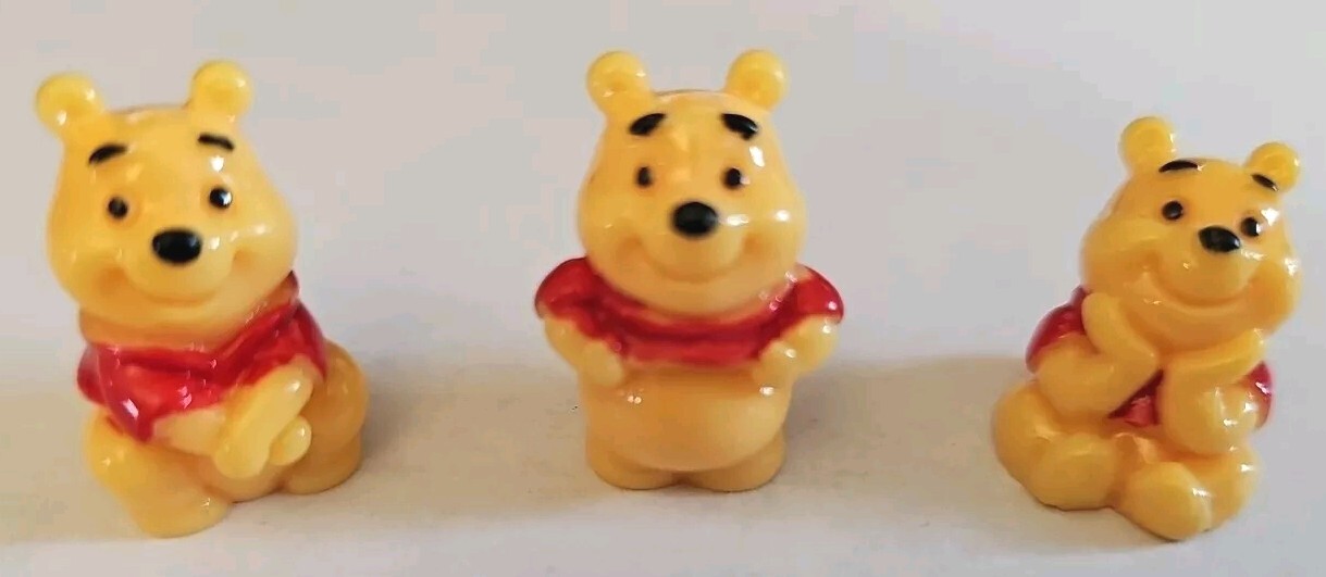 4pc Bear Jewelry Charms as Shown