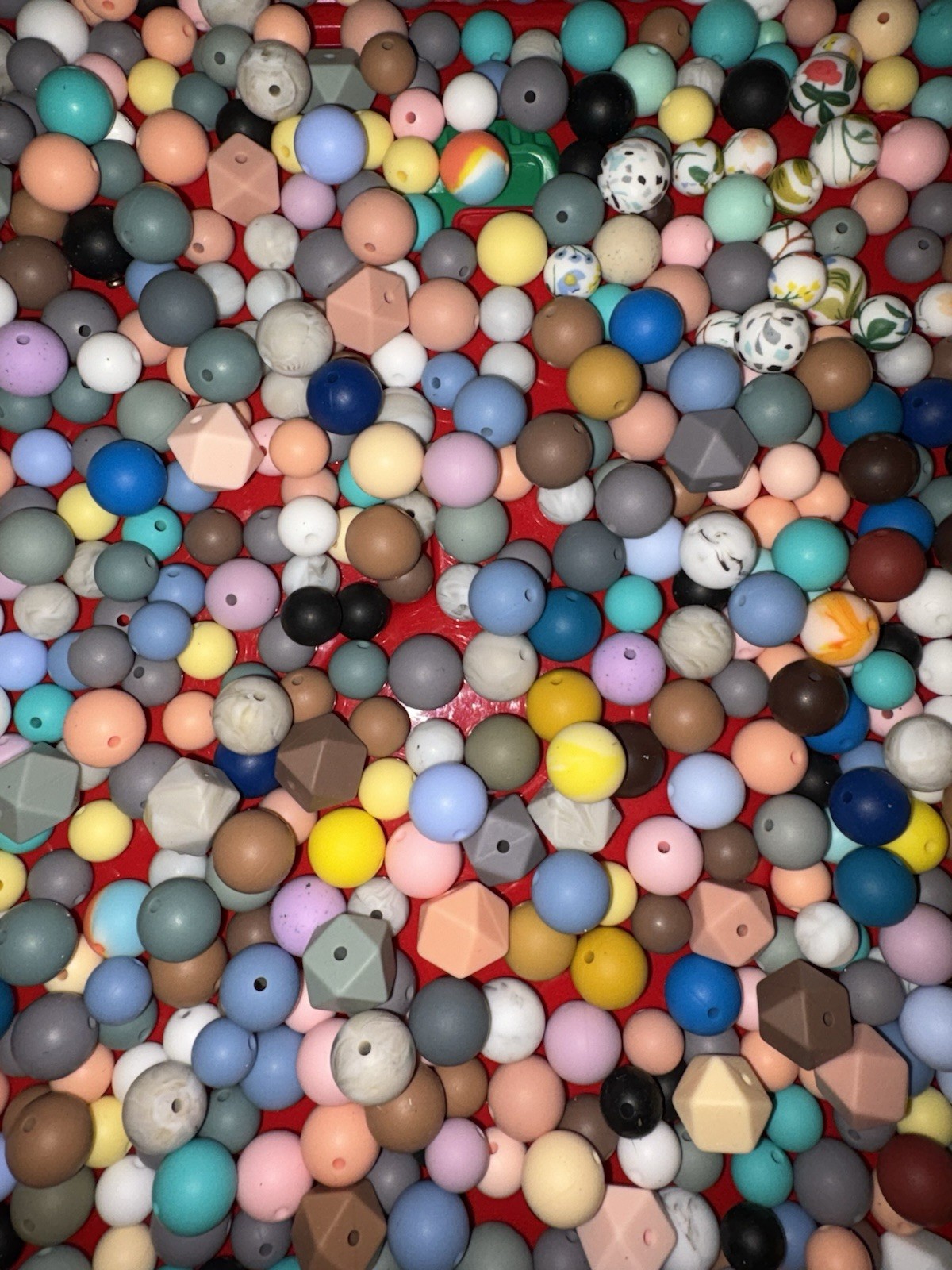 Large Lot Silicone Beads for Crafting Jewelry Making Silicone Beads