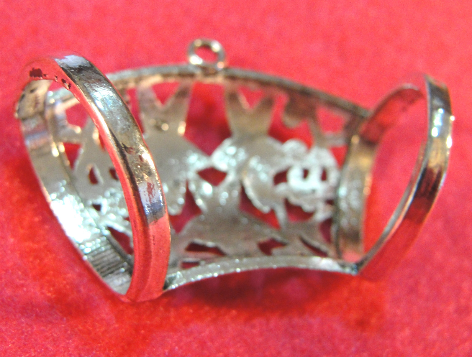 5Pcs. Tibetan Silver Huge FLOWER Pendant Scarf BAIL Connectors Findings SBA97