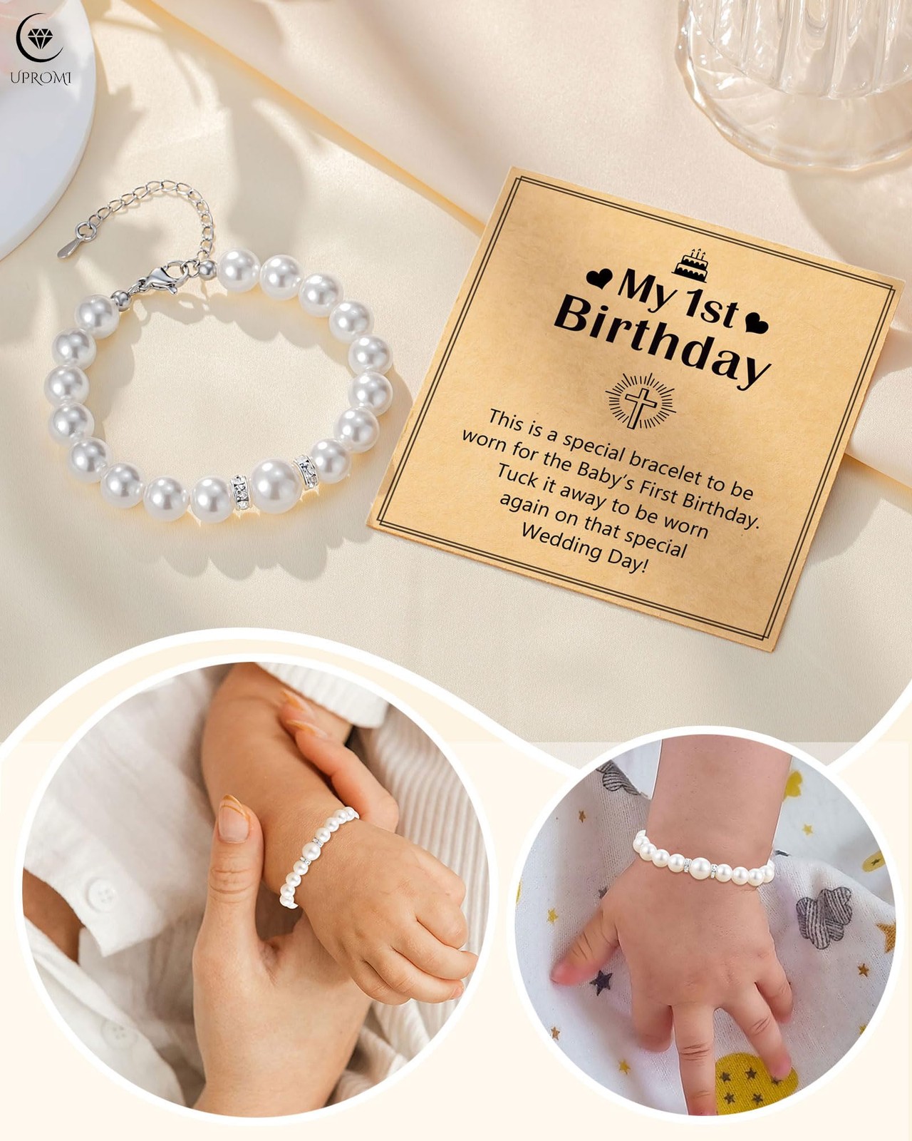One 1 Year Old Girl Birthday Gifts, First 1st Birthday Gifts Decorations for Gir