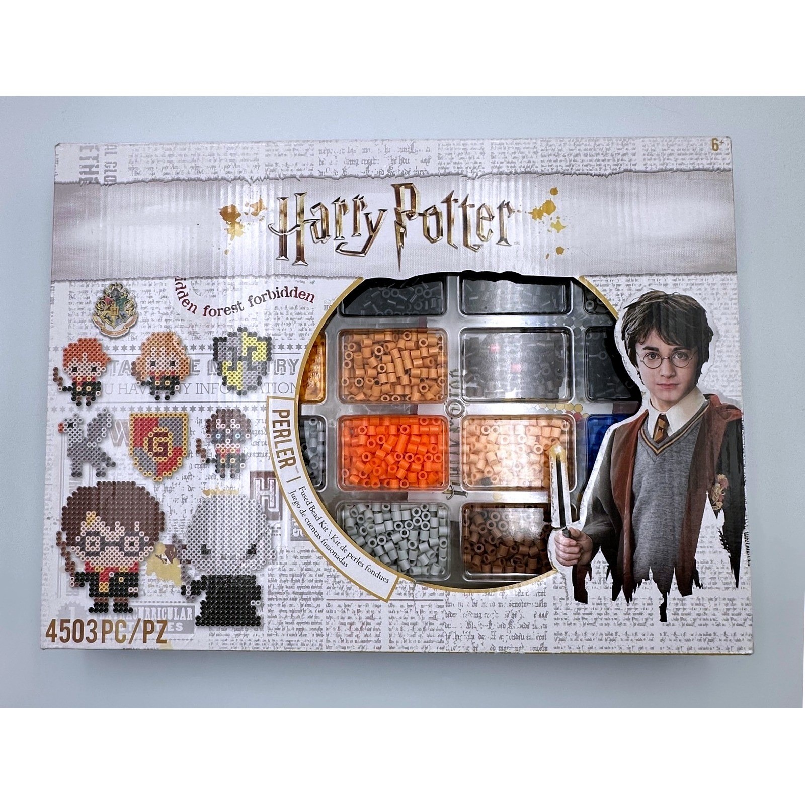 Harry Potter Perler Deluxe Fused Bead DIY Kit 4503 PC 19 Patterns Multicolor NIB