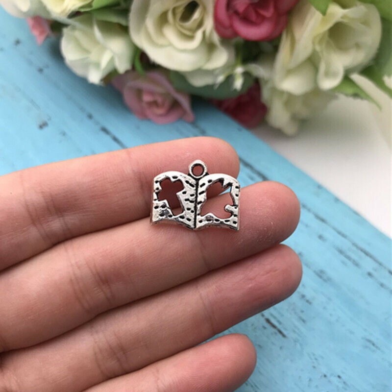 MIXED SET – 7 New Large ARMOR of GOD Charms Silver Alloy ONE EACH Free Shipping!