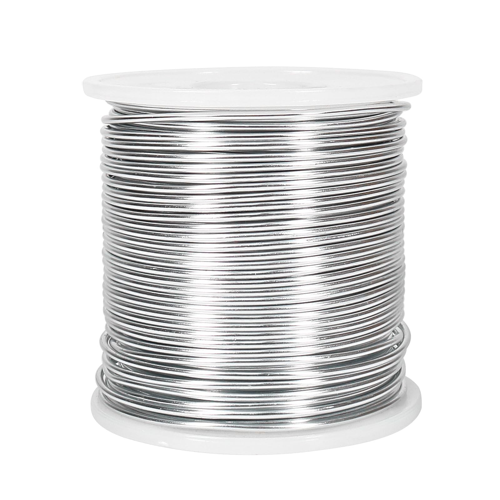 15 Gauge Aluminum Wire, 164 Feet 1.5mm Bendable Metal Craft Wire for Jewelry …