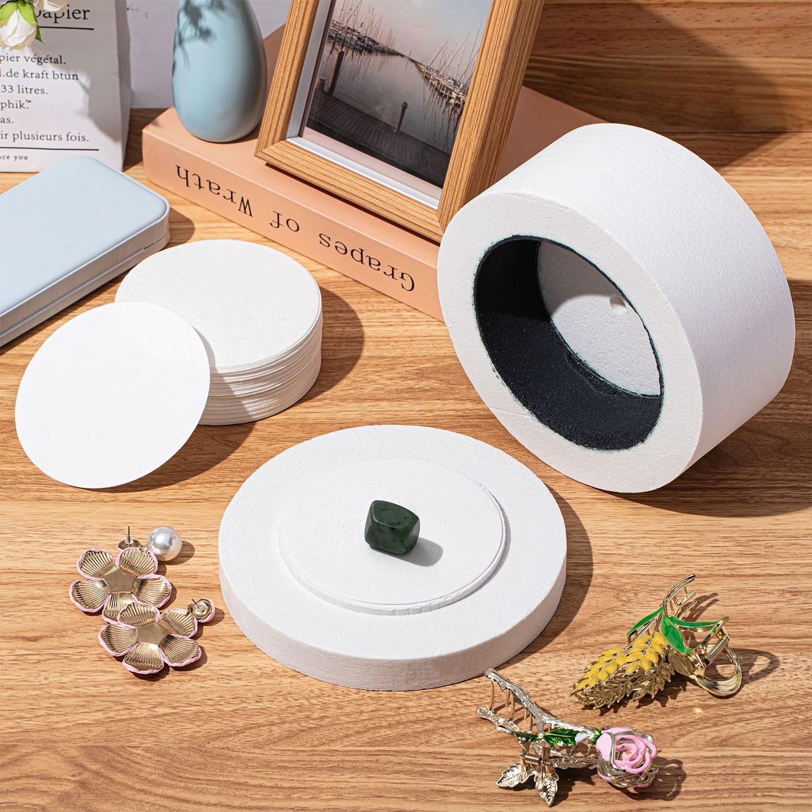 Tujoe Large Microwave Kiln with 50 Pcs Kiln Paper Professional Glass Jewelry …