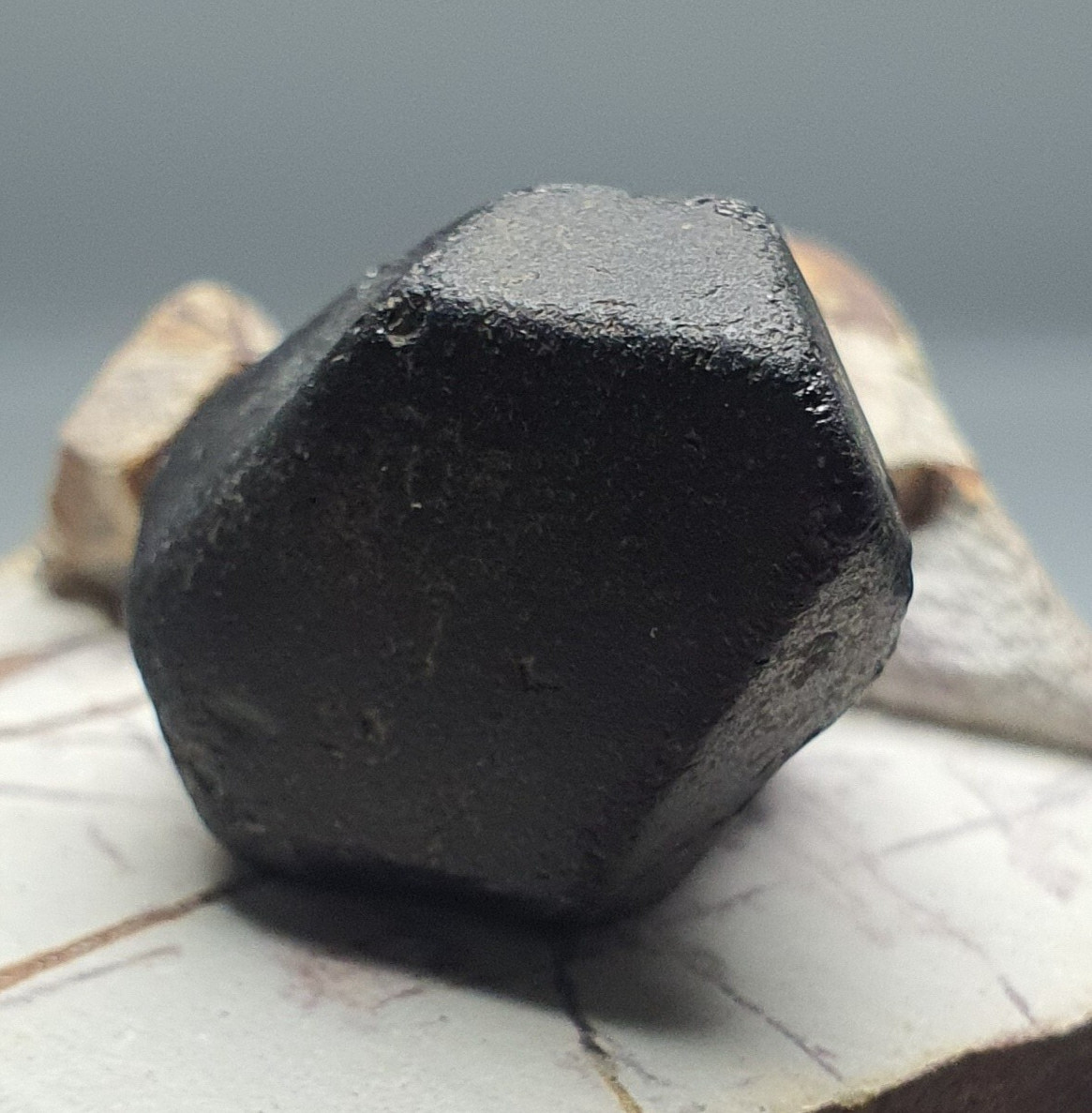 Black Spinel Natural Pleonaste Rare Thailand Kanchanaburi collectible sample