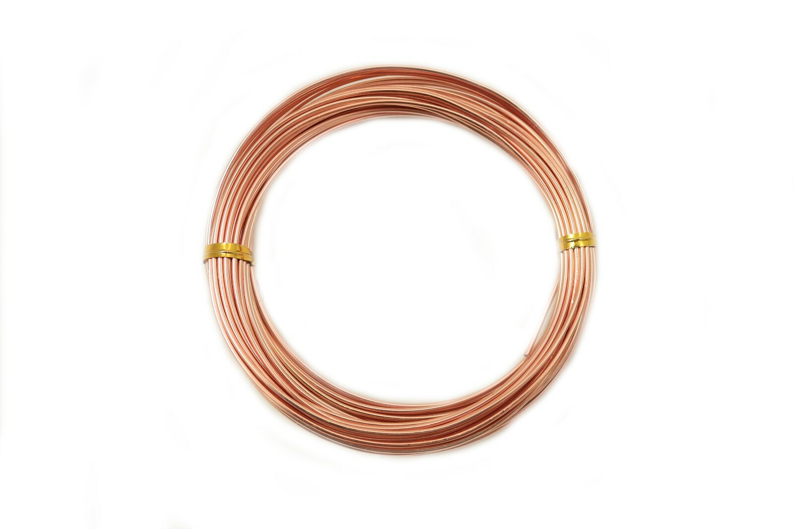 1oz “Half Round” wire Dead Soft Jewelry Sterling Silver Gold Filled Copper Brass