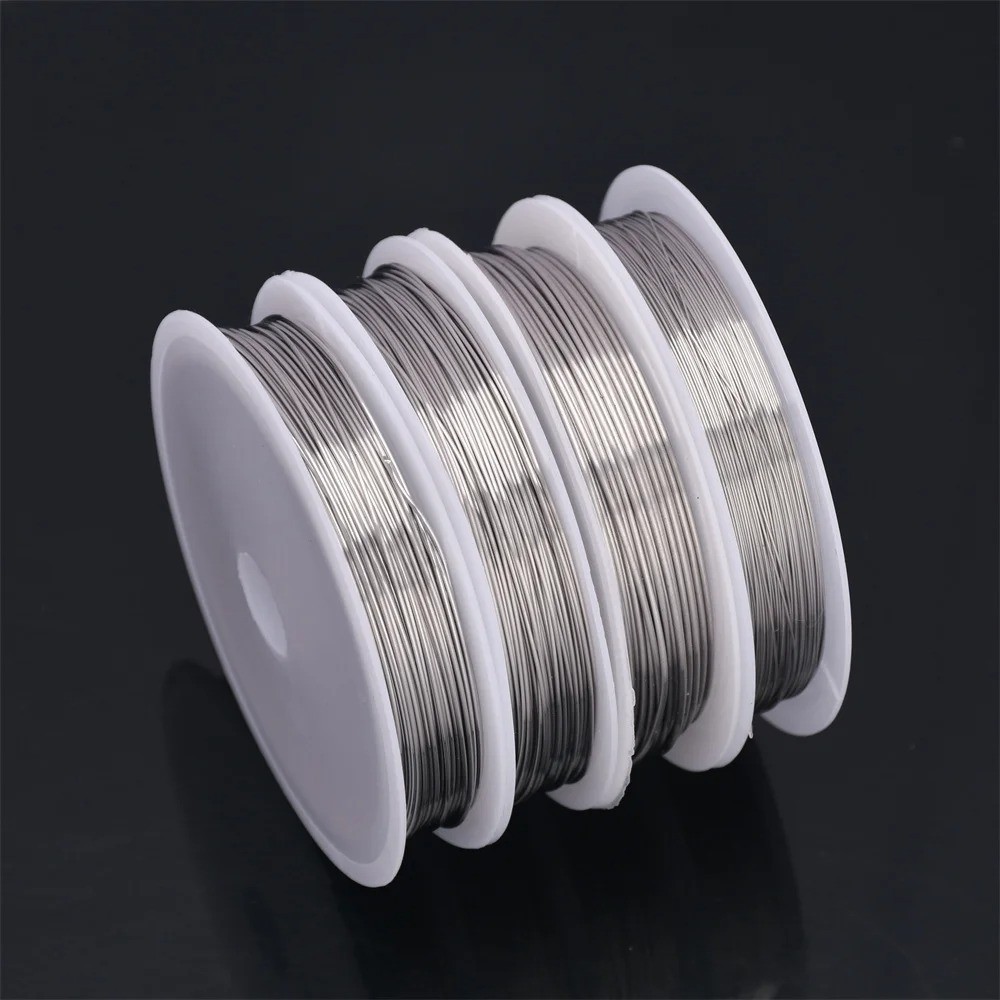 304 Stainless Steel Wire 20-28 Gauge Craft Jewelry Bailing Sculpting Wire