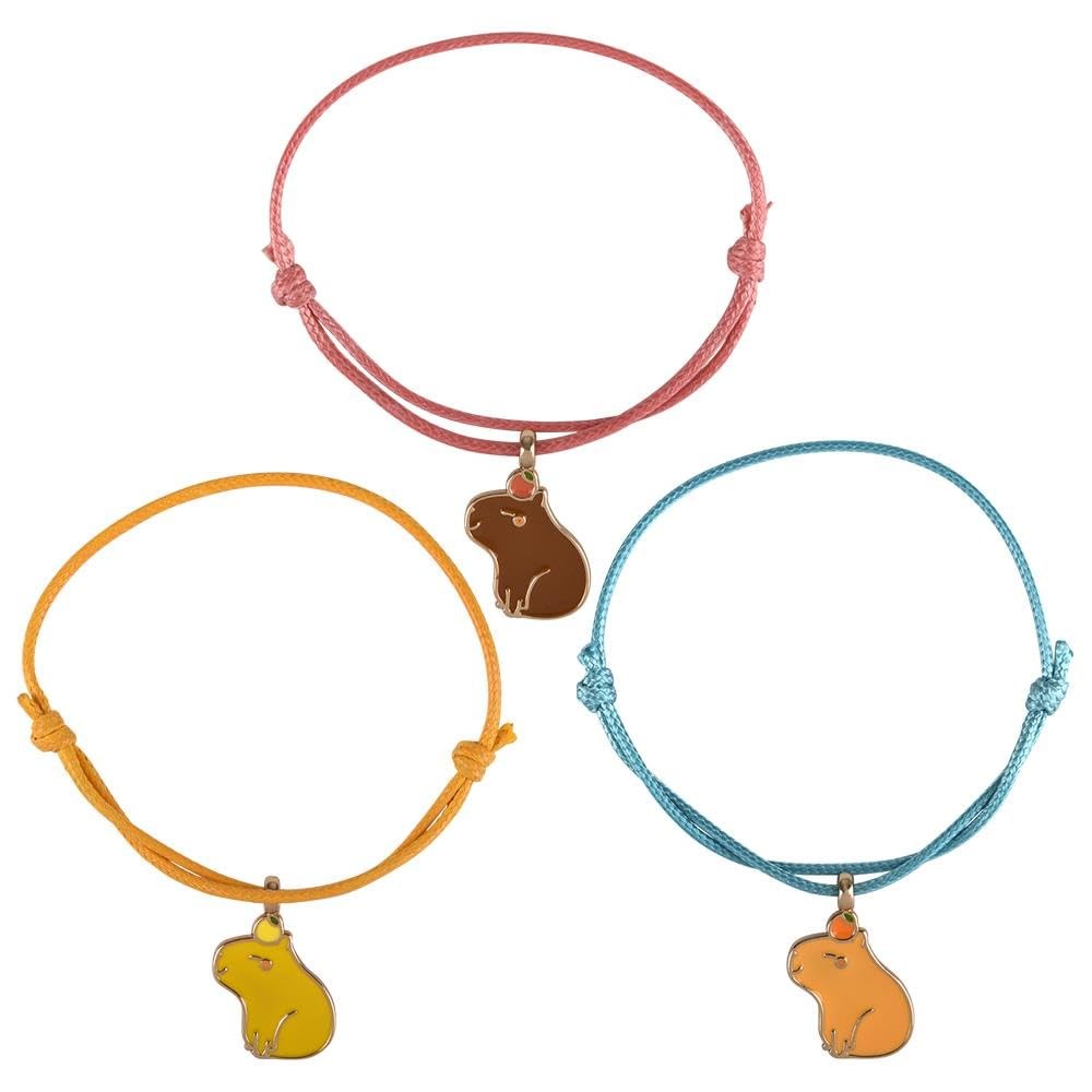 Capybara Cord Bracelet (1 Per Order, Style May Vary)