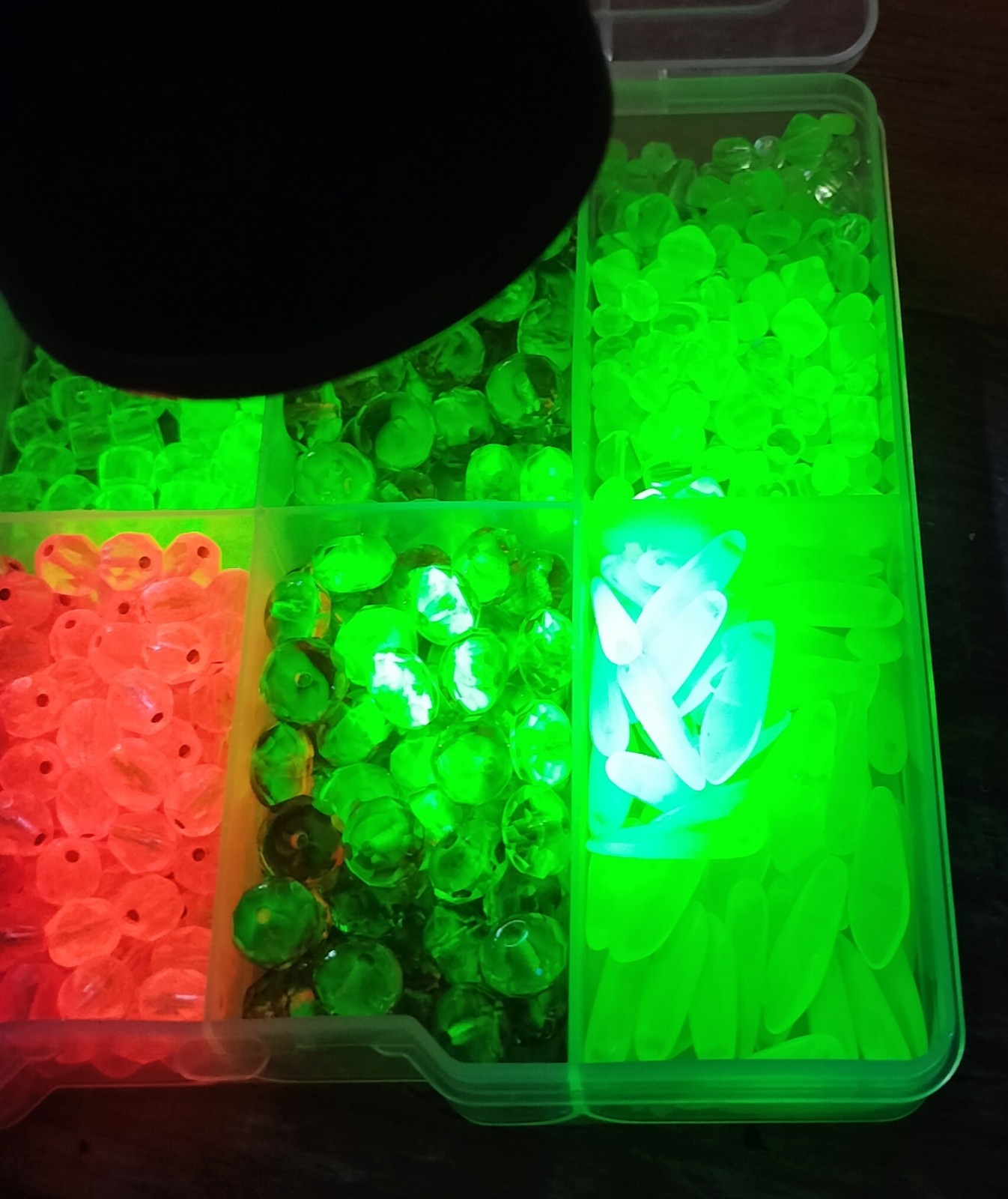 Rare Lot Of Vintage UG And UV beads Made In Czechoslovakia antique and vtg