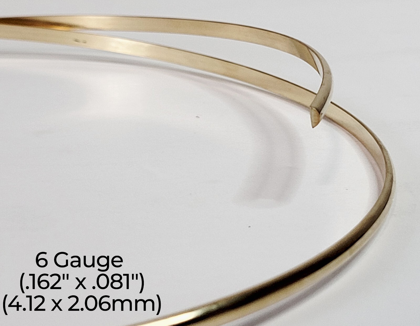 14/20 Yellow Gold-Filled Wire | Half Round | Dead Soft | 6-24 Gauge | 1-10 ft