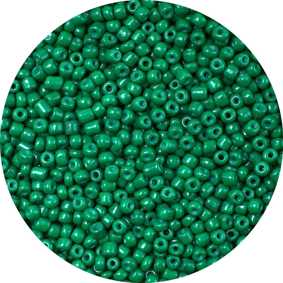 2000pcs Tiny Colorful Glass Seed Beads – 4mm for Unique Jewelry Designs