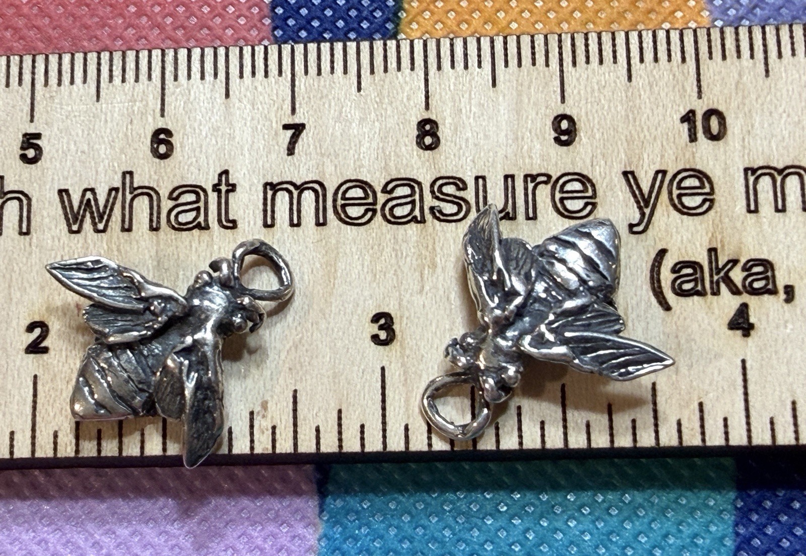 INCREDIBLE STERLING SILVER ARTISAN CHARMS – $125 VALUE!!
