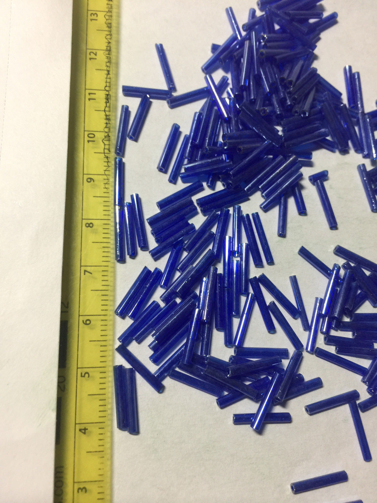 Size 5 Bugle Beads 12mm 35 Grams