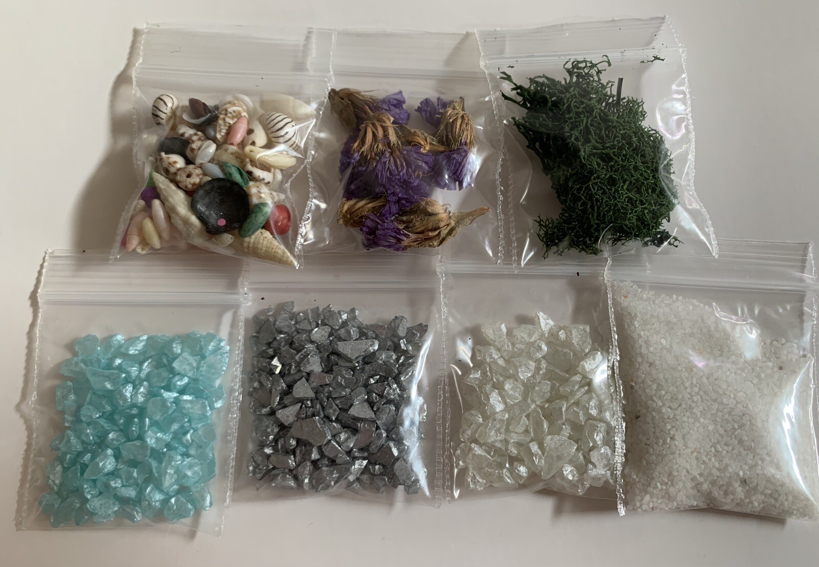 Bulk Resin Craft Accessories Bead Soup / and Art-Deco Fill-ins Huge Lot 22+ Bags