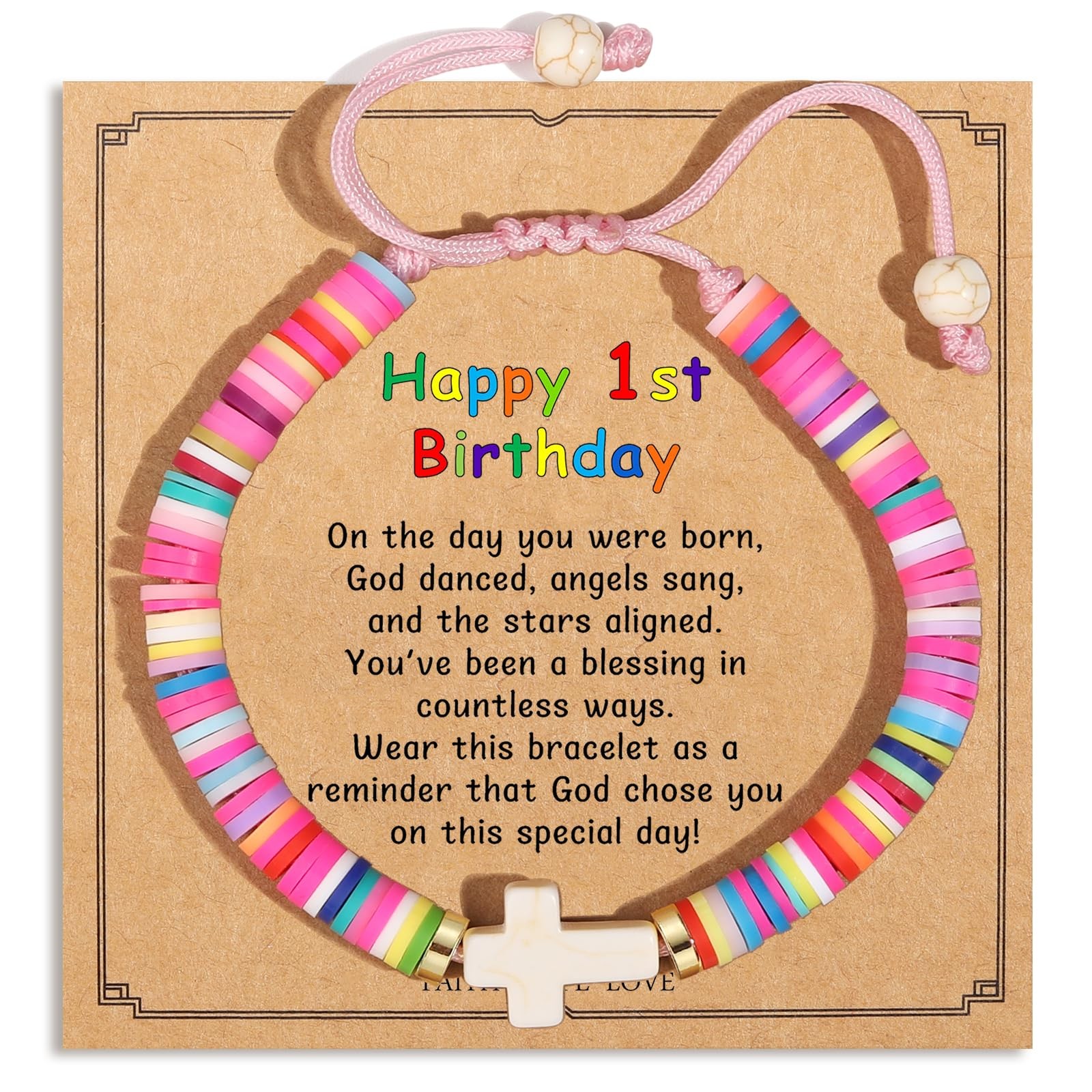 1 Year Old Gift Bracelet for Her – Unique 1st Birthday Gift Idea