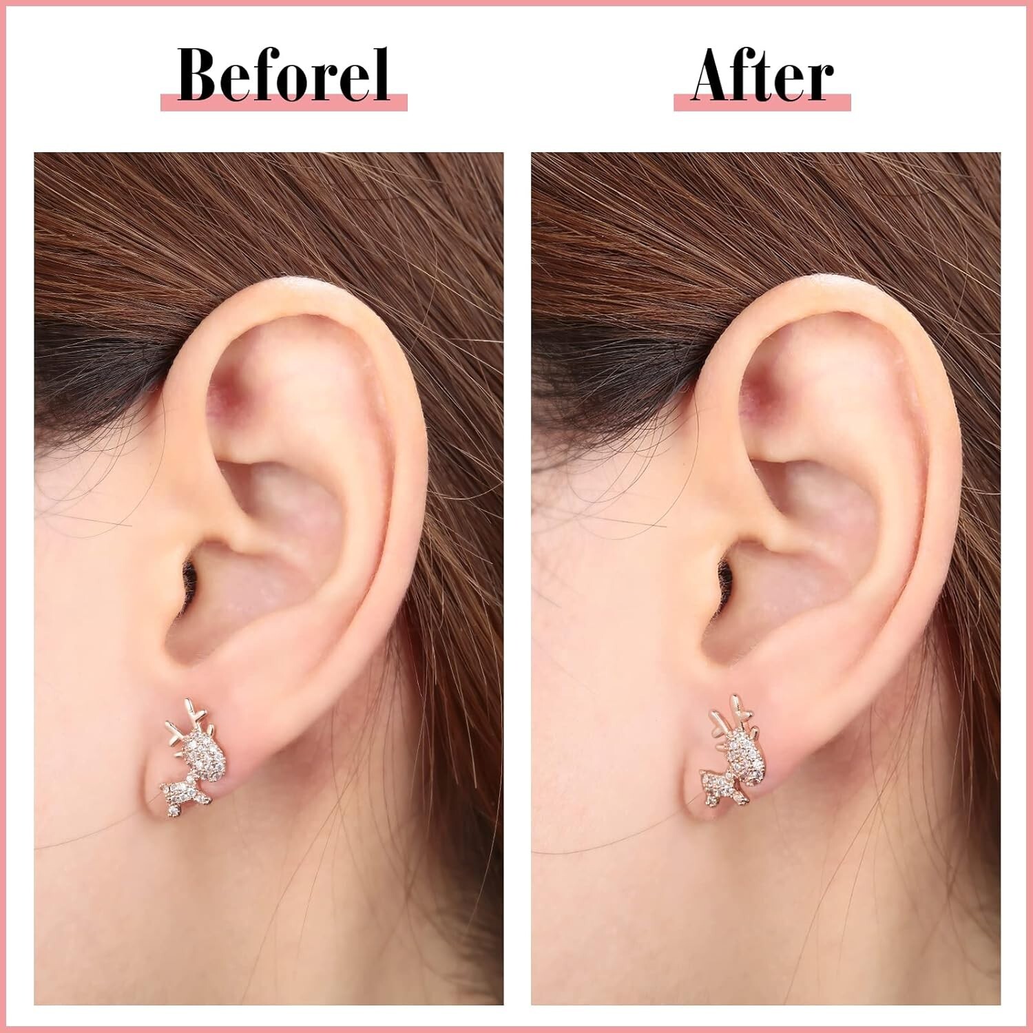 Highergo 30 Pieces Jumbo Earring Backs Secure Large Earring Backs Silver