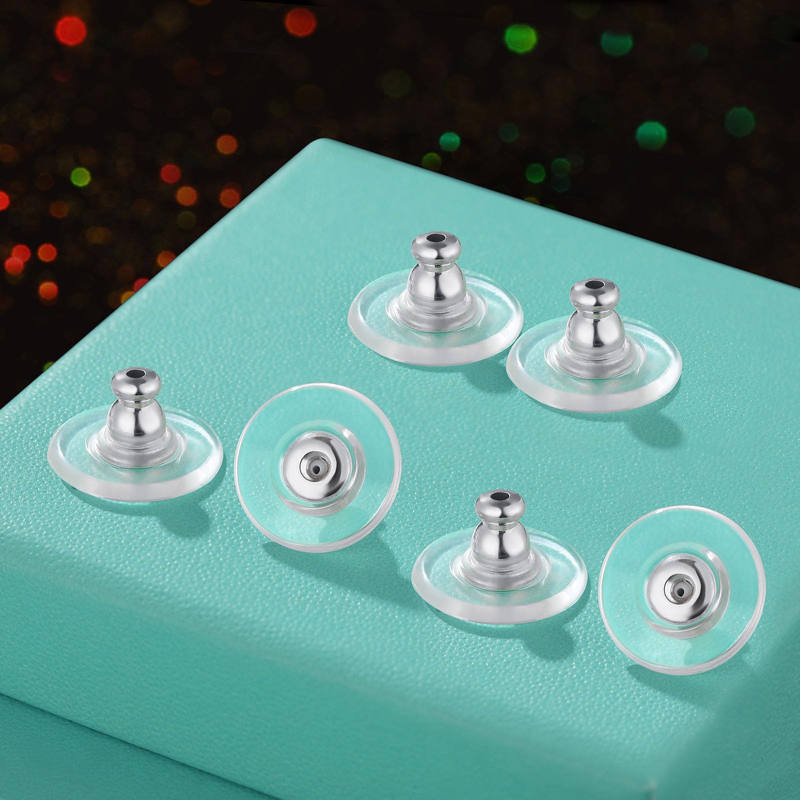 Earring Backs for Heavy Droopy Earrings – 12mm/0.47 Inch Large Secure Locking…