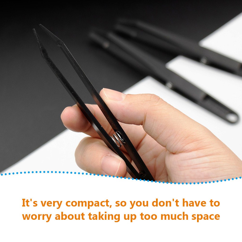 12Pcs Plastic Craft Tweezers Set Flat Tip for DIY Jewelry Stamps and Beads