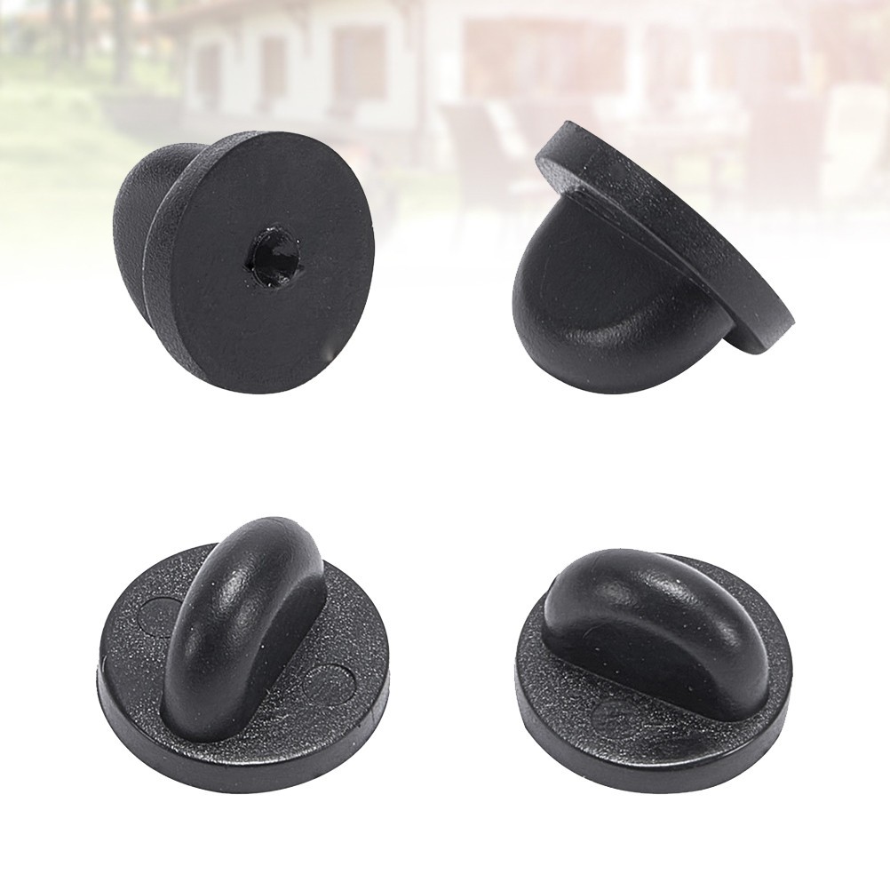 250Pcs Metal Pin Caps for Pin Clutch Backs Replacement Portable and Easy to Use