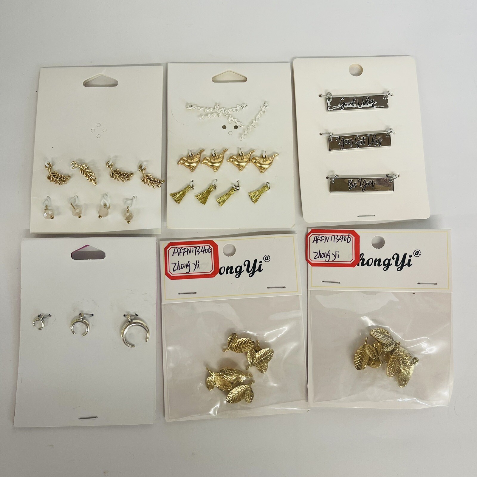 36pcs Jewelry Pendant Metal Charms Assorted Design DIY Jewelry Making