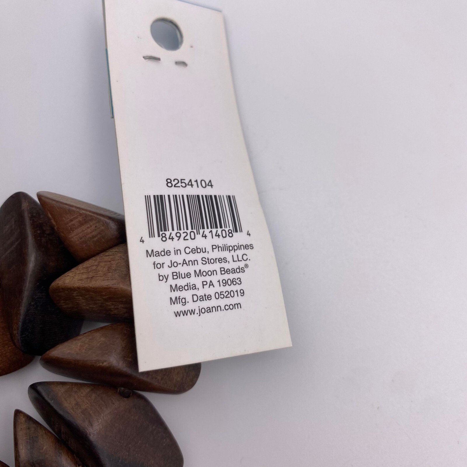 6 Strands Wooden Beads Round Shaped & Asymmetric Shaped Beads DIY Jewelry Making