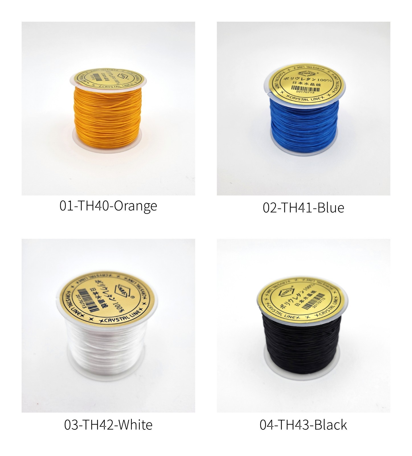 Elastic Stretch Beading String Cord thread Elastic Round Black Color Strong DIY