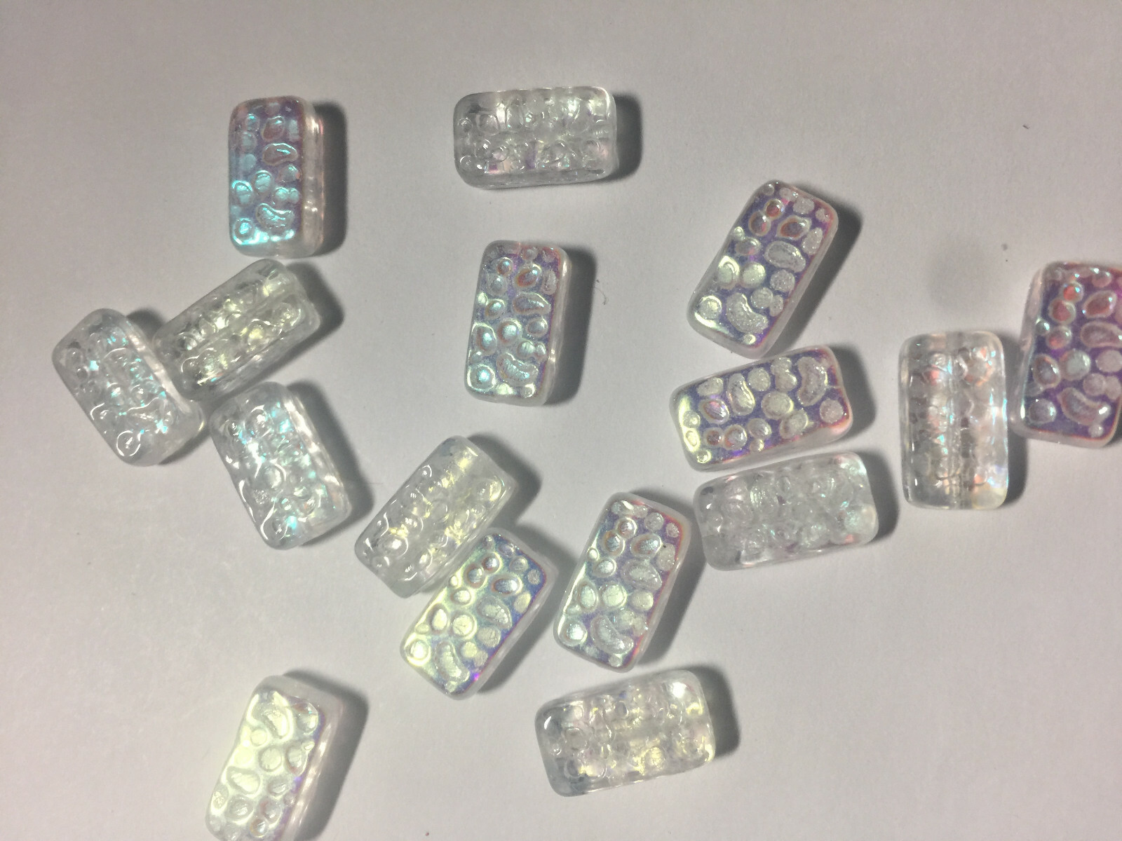 Czech Rectangle Table Cut Beads Beads