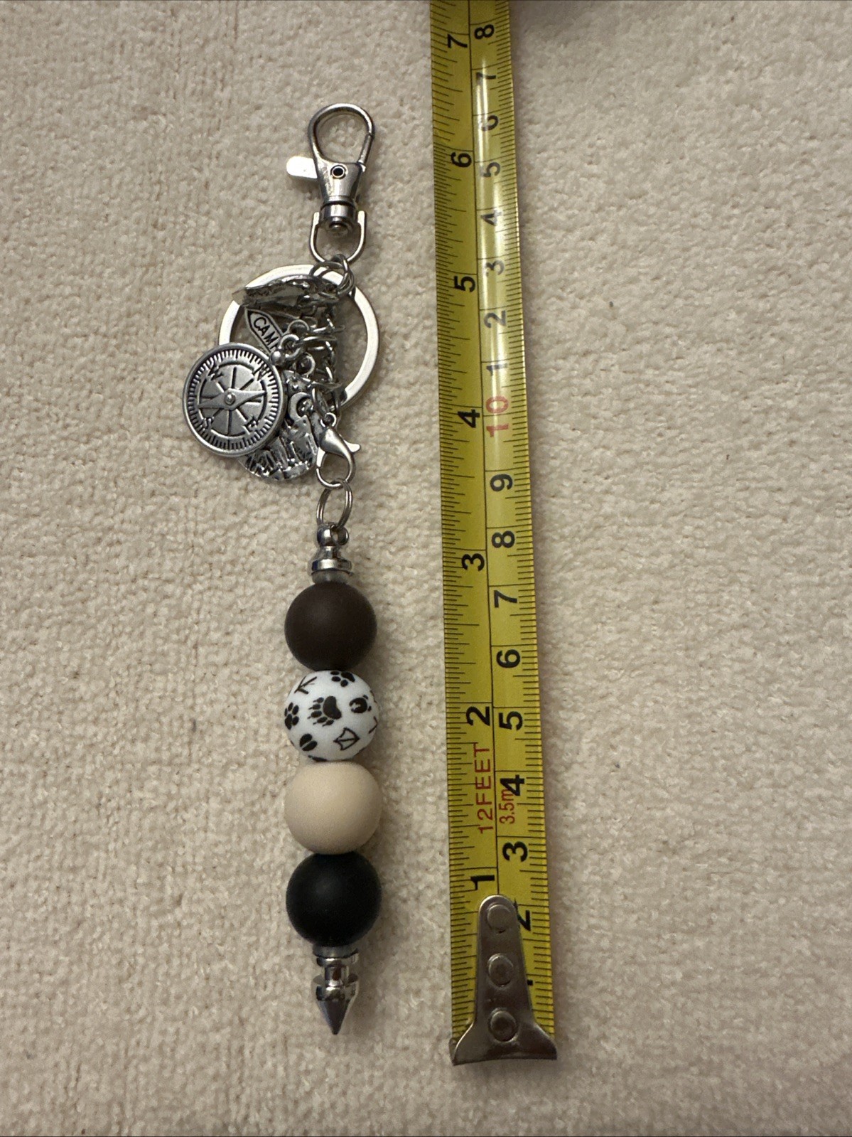 Handcrafted Keychain Camping Outdoors Hiking