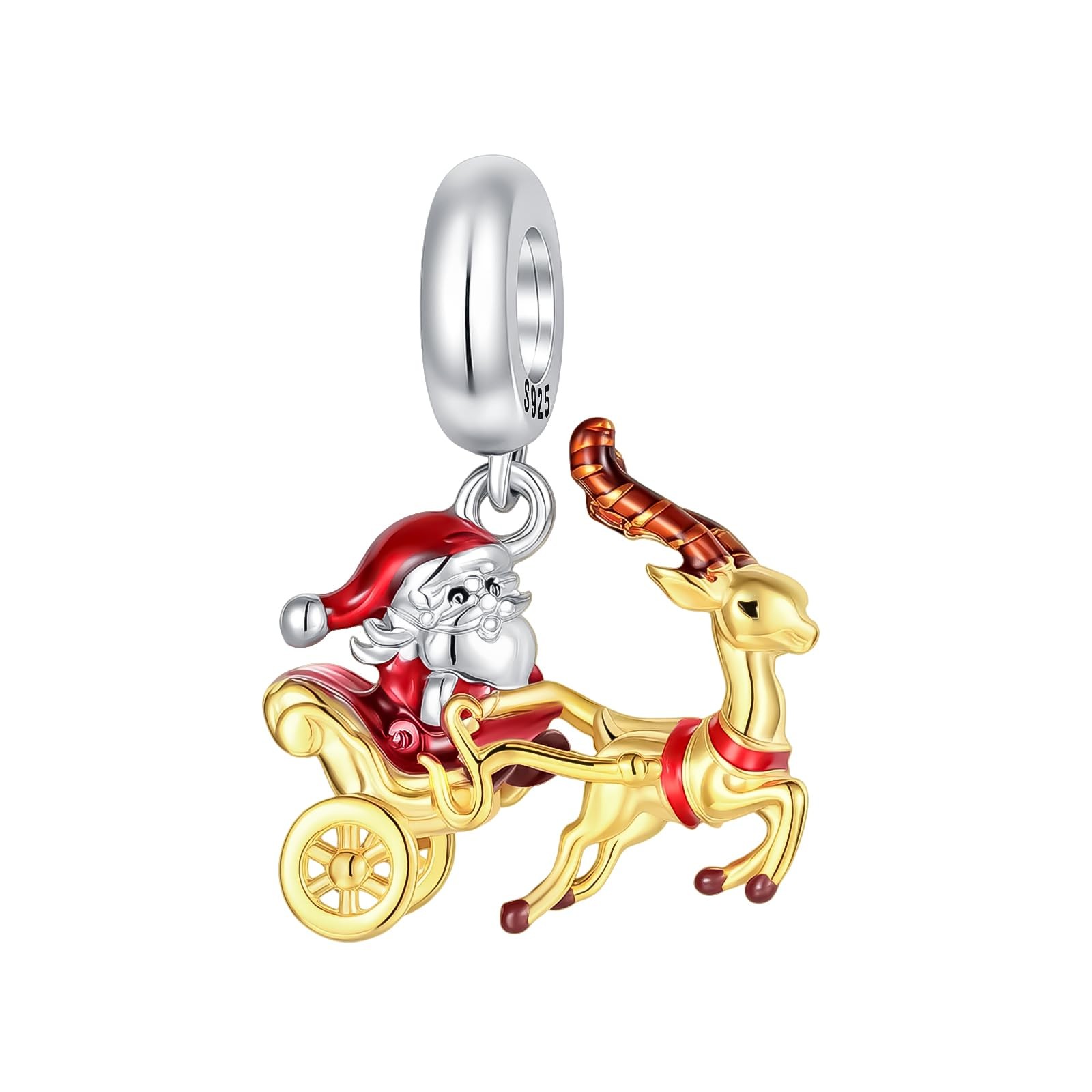 925 Sterling Silver Charm Fits Bracelets and Necklaces Charms for Women Fas – 10