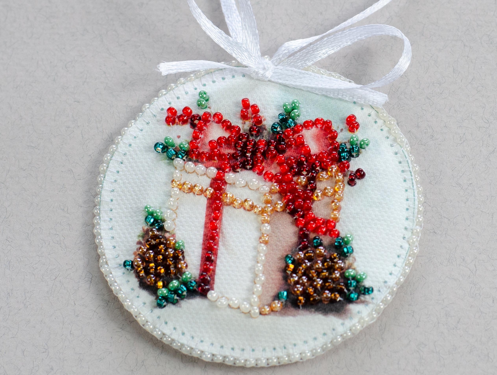 Abris Art Bead Embroidery Decoration – New Year’s gift ABT-034