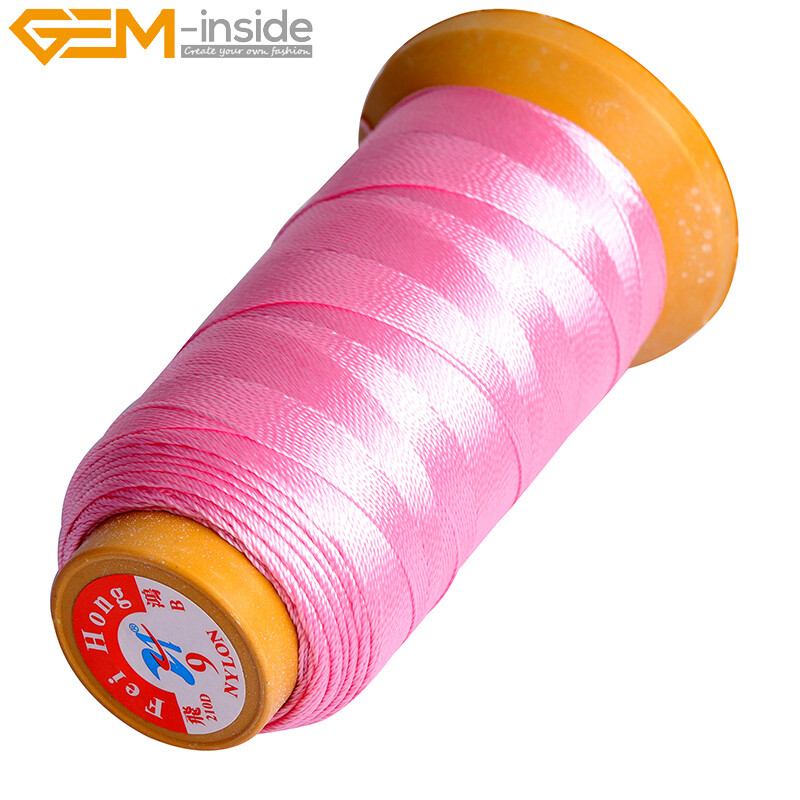 30 Meters Nylon Beading Cord Knotting Jewelry Making 210D Sewing Thread 0.6mm
