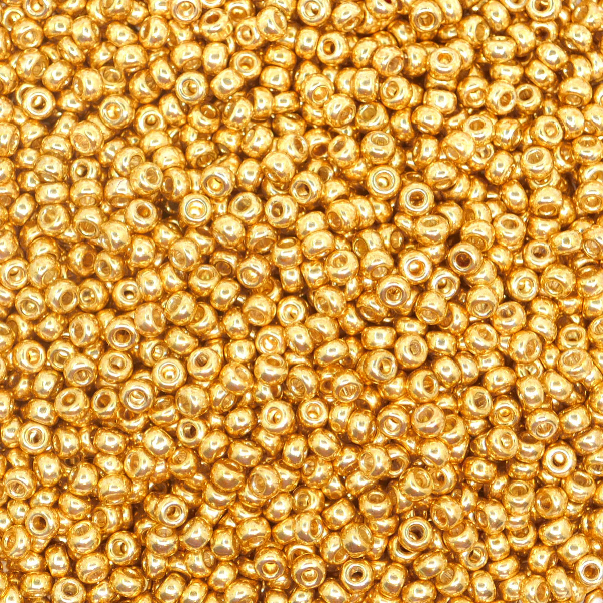 Gold Silver Czech Crystal Glass Spacer Seed Beads 2mm 3mm 4mm for Jewelry DIY
