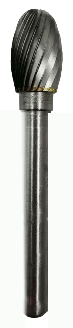 JSP®Carbide lathe bur 1/4″ shank d 3/8 f