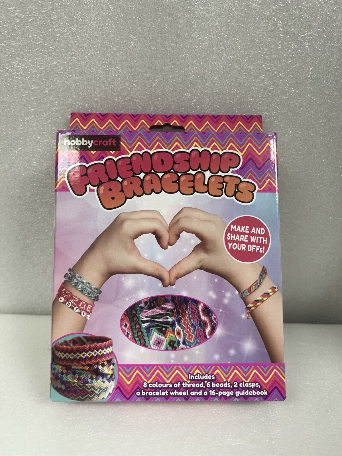 Friendship Bracelet HOBBYCRAFT Making Kit New Easy To Use