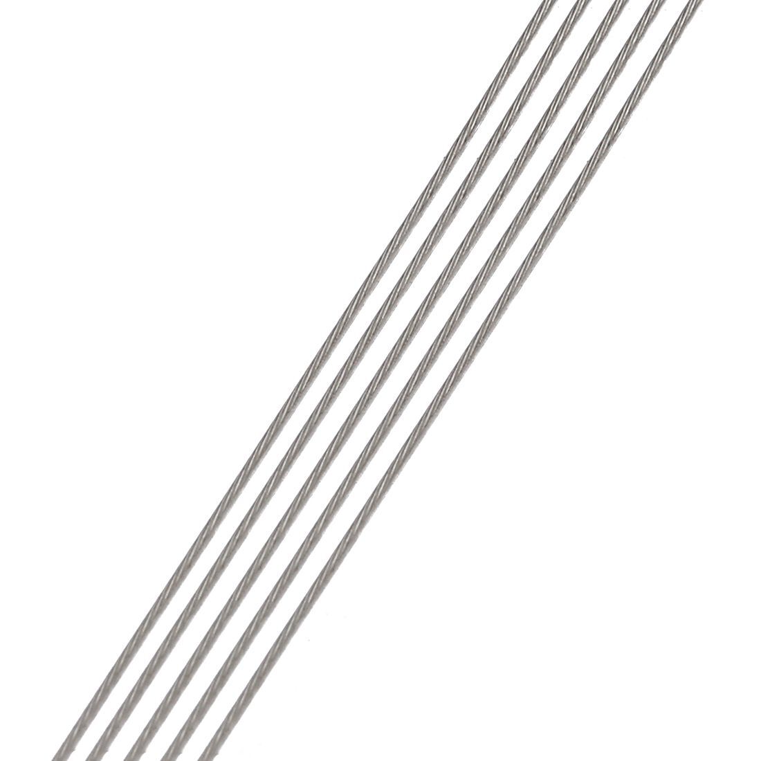 Stainless Steel Wire Beading Rope Cord Fishing Thread String 0.3/0.45/0.5/0.6mm