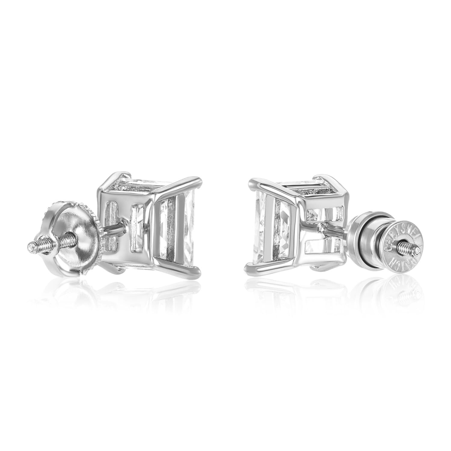 Most Secure Earring Back Platinum Patented Fits All Types of Posts Replaceable