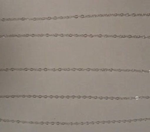 Four feet .925 Solid Sterling Silver Fine Delicate Cable Chain 1mm 4 ft Length
