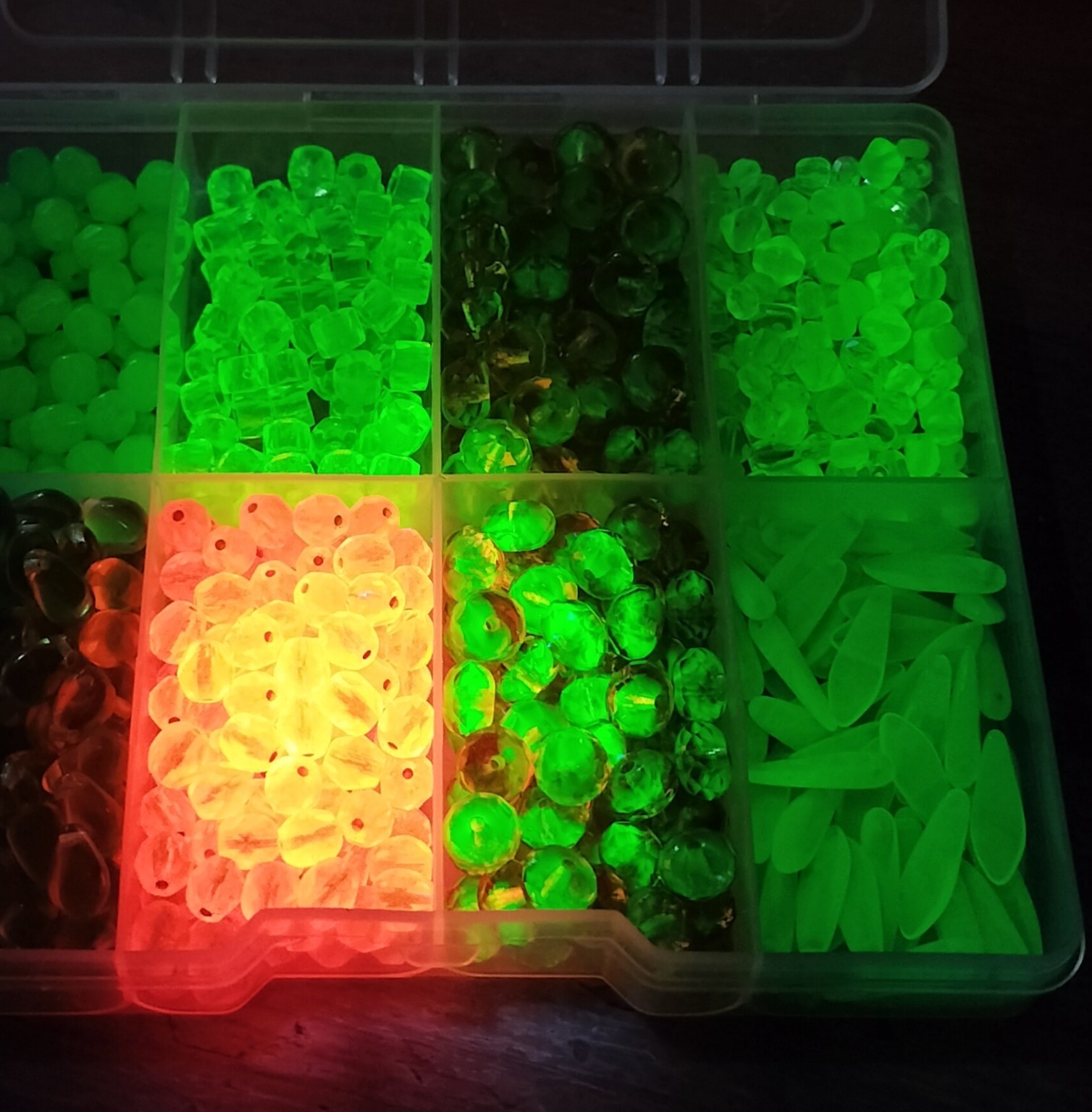 Rare Lot Of Vintage UG And UV beads Made In Czechoslovakia antique and vtg